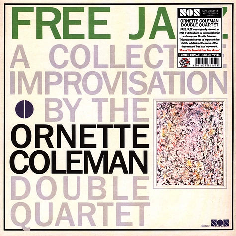 Free Jazz Limited Edition Colored Vinyl - Ornetta Coleman