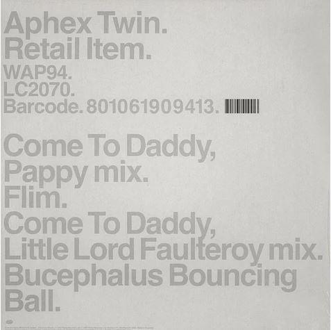 Come To Daddy - Aphex Twin - Beatsommelier