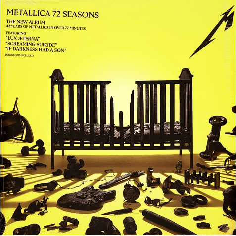 Metallica - 72 Seasons (Black) - Beatsommelier