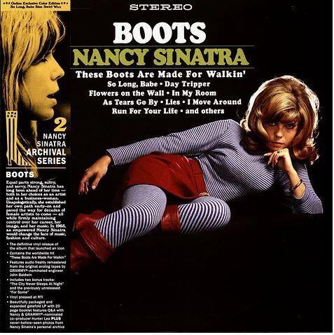 Boots (Blue Vinyl Edition)- Nancy Sinatra - Beatsommelier