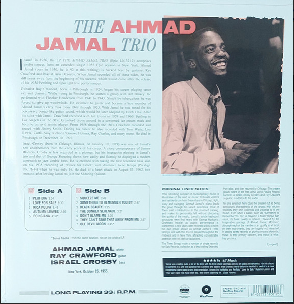 Pavanne for Ahmad - The Ahmad Jamal Trio