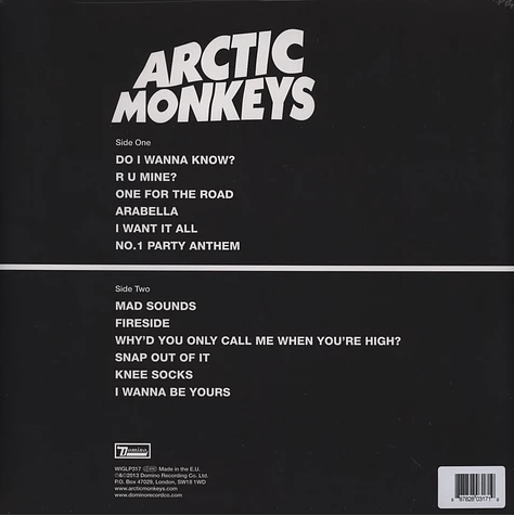 AM- Arctic Monkeys