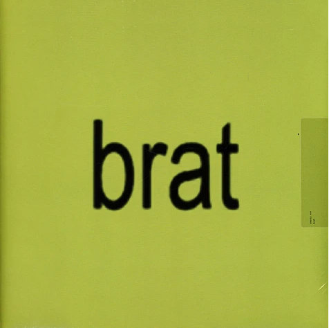 Brat Clear Transparent Black Vinyl Edition - Charli XCX