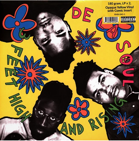 3 Feet High and Rising - De La Soul (Yellow Vinyl Special Edition, Çizgi Roman Hediyeli)