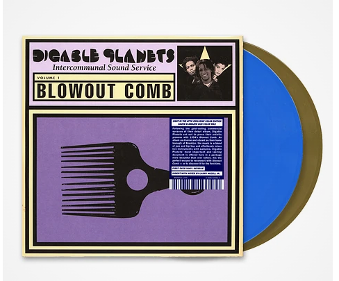 Blowout Comb Blue & Gold Vinyl Edition- Digable Planets – Beatsommelier