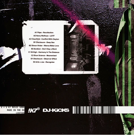 DJ-Kicks Black Vinyl Edition - Disclosure