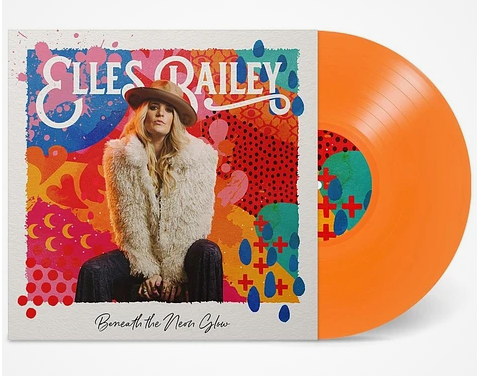 Beneath The Neon Glow Orange Vinyl Edition - Elles Bailey