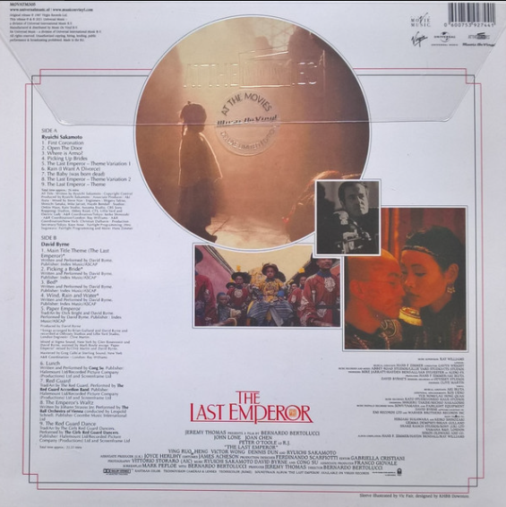 Ryuichi Sakamoto & David Byrne - The Last Emperor OST