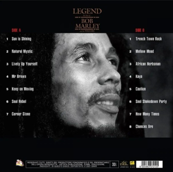Legend - The Best of Bob Marley