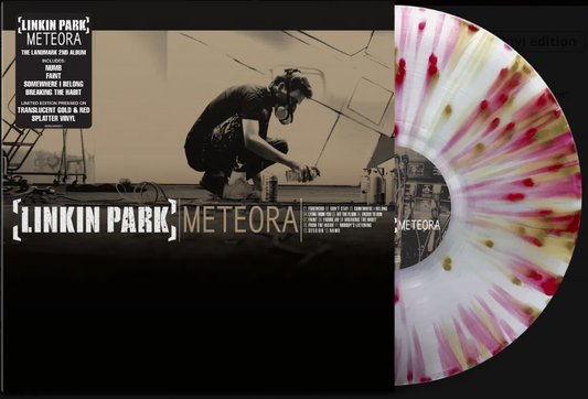 Meteora (Limited Transculent Gold & Red Splatter Edition) - Linkin Park