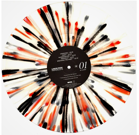 Papercut Singles Collection 2000 - 2023 - Linkin Park ( Black Red Splatter Vinyl Edition)