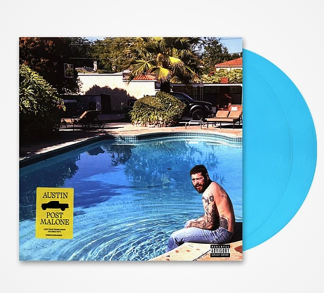 Austin Indie Exclusive Light Blue Vinyl Edition - Post Malone