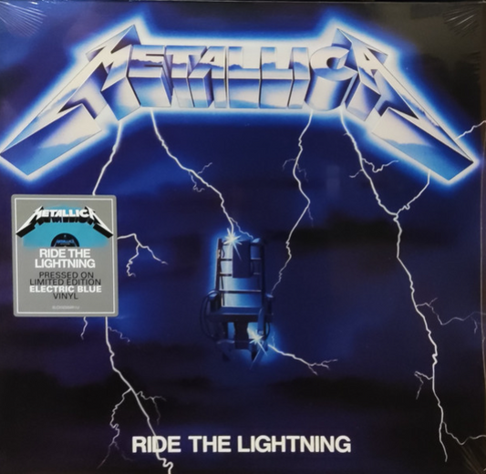 Ride The Lightning - Metallica ( Limited Edition Electric Blue Vinyl)