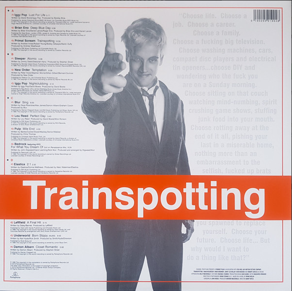 Trainspotting (Music From The Motion Picture) 20. Yıl Özel Edisyonu