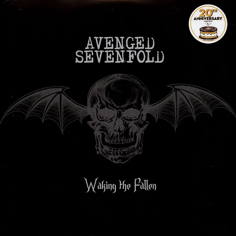 Waking The Fallen Gold Vinyl Edition Variant 20th Anniversary Stickering- Avenged Svenfold