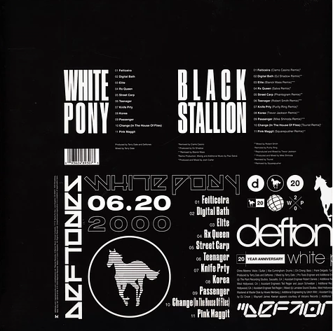 White Pony 20th Anniversary Deluxe Edition - Deftones