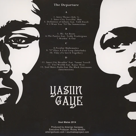 The Departure Black Vinyl Version - Yasiin & Gaye